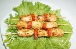 Шашлычок из курицы с черри (3 шт.) (Праздничное меню)