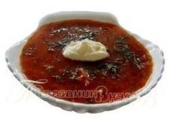 Борщ (Праздничное меню)