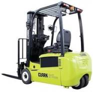 Clark GTX16. Погрузчик вилочный Трехопорный , 1 600 кг., Электрический