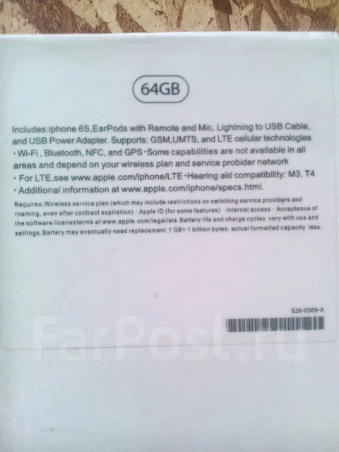 Apple iPhone 6s 64Gb. ����� ����