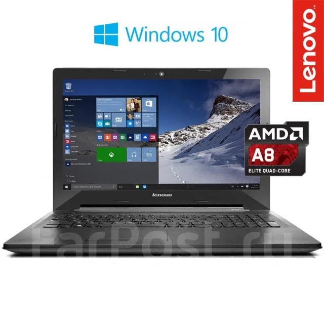 Lenovo IdeaPad. 15.6", 2����, ��� 4 ��, ���� 500���, WiFi: 1, Bluetooth: 1, ����������� �� 3��. ����