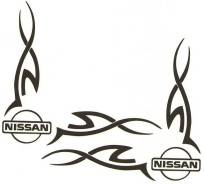 Наклейка. Nissan