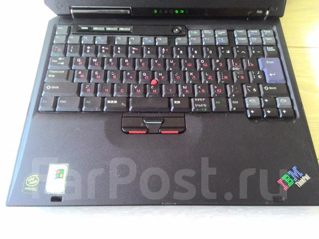 IBM ThinkPad R30. 13", 800����, ��� 256 �� � ������, ���� 20��� ����