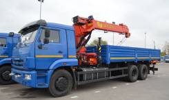 Камаз 65117. Кран манипулятор Palfinger Инман IT-180 на , 7 000 куб. см., 15 000 кг.