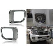 Накладка на фару. Toyota Land Cruiser, UZJ200W, VDJ200, J200, URJ202W, GRJ200, URJ200, URJ202, UZJ200. Под заказ