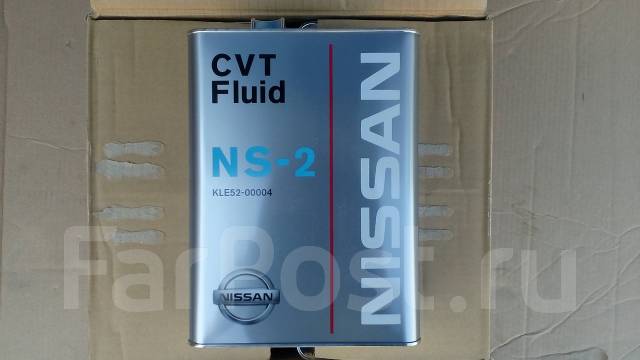 Nissan cvt fluid ns2 с маркировкой kle5200004