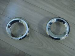 Ободок противотуманной фары. Toyota Land Cruiser Prado, TRJ150, GRJ151, GRJ150 Двигатели: 1GRFE, 2TRFE