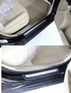 Накладка на порог. Toyota Camry, ASV50, AVV50, GSV50