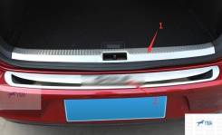 Накладка на внутренний порог багажника нержавейка Toyota Corolla 2014+. Toyota Corolla, ZRE172, NDE160, NRE180, NRE160, ZRE161, ZRE181, ZRE182 Двигате...