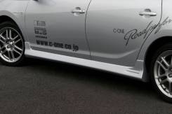 Порог пластиковый. Toyota Caldina, AZT241, AZT241W, ZZT241, ZZT241W. Под заказ