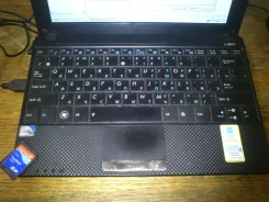 Asus Eee PC 1001PXD. 10.1", 1,7����, ��� 1024 ��, ���� 250���, ����������� �� 4��. ����