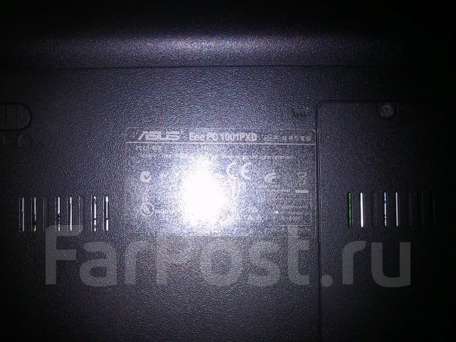 Asus Eee PC 1001PXD. 10.1", 1,7����, ��� 1024 ��, ���� 250���, ����������� �� 4��. ����