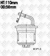 Фильтр топливный. Mitsubishi Pajero Junior, H57A Mitsubishi Pajero Mini, H51A, H56A Двигатель 4A30