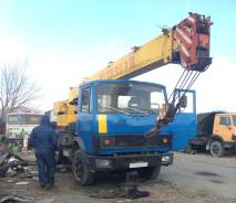 Автокраны.