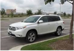 Toyota Highlander. Куплю 2010-2016 года, можно после ДТП , документы.