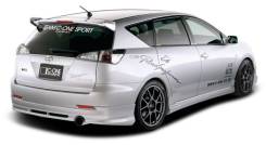 Накладка на бампер. Toyota Caldina. Под заказ