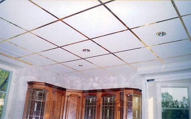Монтаж подвесных потолков, армстронг, реечных, из гкл и др в Находке