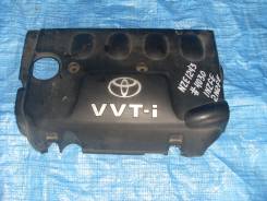 Крышка двигателя. Toyota Corolla Fielder, NZE120 Toyota Corolla, NZE120, 18 Двигатели: 2NZFE, 1NZFE