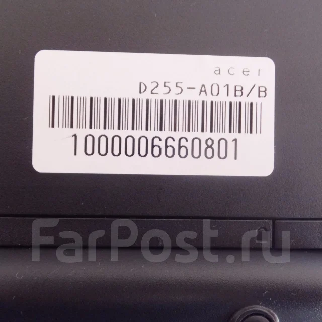 Acer Aspire One D255. 10.1", 1,7����, ��� 1024 ��, ���� 250���, WiFi: 1 ����