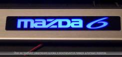 Накладка на порог. Mazda Axela Mazda Mazda6