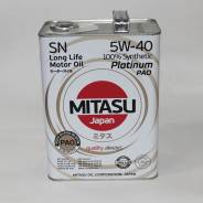 Mitasu. Вязкость 5W-40, синтетическое