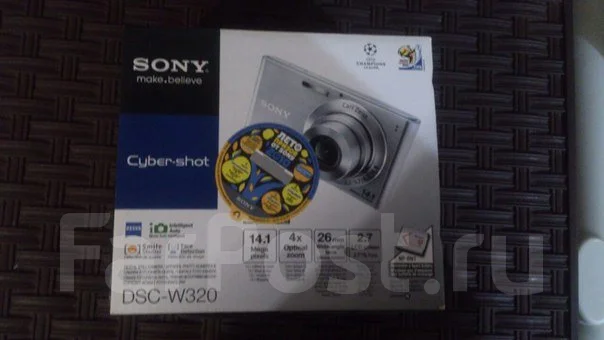 Sony Cyber-shot DSC-W320. 10 - 14.9 ��, ���: 4� ����