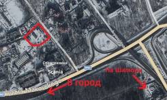 Аренда производственной базы (поворот на шамору) во Владивостоке. Схема участка