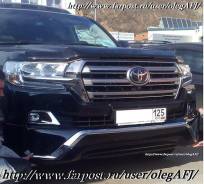 Обвес кузова аэродинамический. Toyota Land Cruiser, GRJ200, J200, URJ200, URJ202, URJ202W, UZJ200, UZJ200W, VDJ200 Двигатели: 1GRFE, 1URFE, 1VDFTV, 2U...