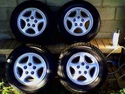 Комплект разношироких колес, R14 оригинал Toyota MR2, зад 7j перед 6j. 6.0/7.0x14" 5x114.30 ET45/45 ЦО 69,0 мм.
