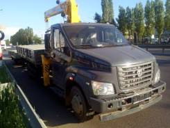 ГАЗ ГАЗон Next. КМУ Газон NEXT + КМУ Soosan 334 Std (нижнее управление), 2 700 куб. см., 3 200 кг.