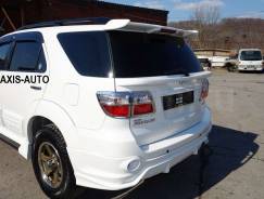 Спойлер. Toyota Fortuner, GGN50, GGN60, KUN50, KUN51, KUN51L, KUN60, KUN60L, KUN61, LAN50, TGN51, TGN51L, TGN61 Двигатели: 1GRFE, 1KDFTV, 2KDFTV, 2TRF...