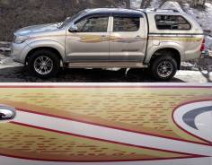 Наклейка. Toyota Hilux Surf