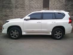 Порог пластиковый. Toyota Land Cruiser Prado, GRJ151, GDJ150W, GRJ150, GRJ150L, GDJ151W, GRJ150W, GRJ151W. Под заказ