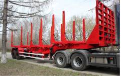 Texoms 983921. Полуприцеп-сортиментовоз 32 тонн 2 оси от завода, 32 000 кг.