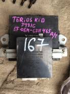 Блок управления двс. Daihatsu Terios Kid, J111G, J131G, 111G Двигатели: EFDEM, EFDET