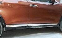 Молдинг боковых дверей Nissan X-Trail T32 2014-2015 (метал) хром #2. Под заказ