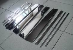 Накладка на стойку. Toyota Land Cruiser Prado, GDJ150L, GDJ150W, GDJ151W, GRJ150, GRJ150L, GRJ150W, GRJ151, GRJ151W, KDJ150L, TRJ150, TRJ150W. Под зак...