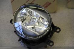Фара противотуманная. Toyota: Corolla Rumion, RAV4, Land Cruiser Prado, Vitz, Wish, Highlander, Venza, Auris, Corolla Fielder, Corolla Axio, Aqua, bB...