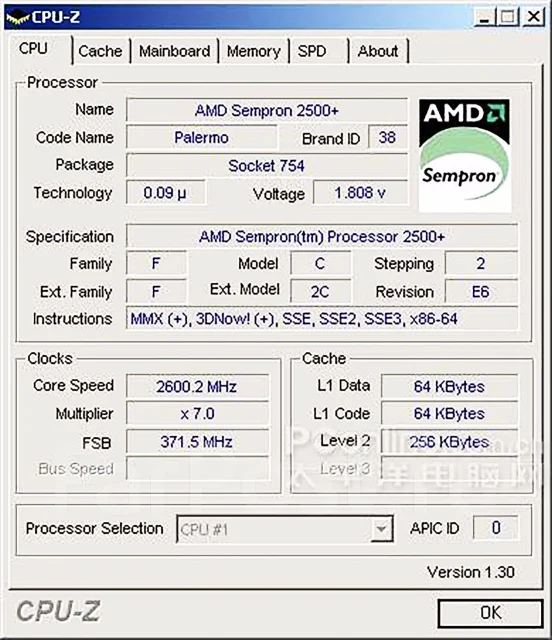 AMD Sempron 2500+ ����
