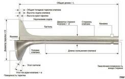 Клапаны выпускные.
