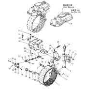 Лента тормозная акпп. Shantui SD32