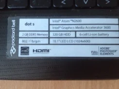 Packard Bell Dot s. 10.1", 1,6����, ��� 2048 ��, ���� 320���, WiFi, Bluetooth, ����������� �� 4��. ����