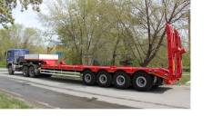 Texoms. Односкатный высокорамный 56 тонн 4 осный от завода, 50 000 кг.