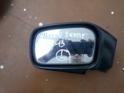 Зеркало заднего вида боковое. Nissan Sunny, FB13