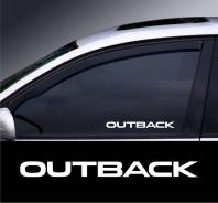 Наклейка. Subaru Outback