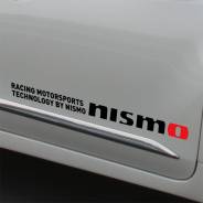 Наклейка Nismo на двери 2шт. Бесплатная отправка по РФ
