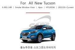 Ветровик на дверь. Hyundai Tucson, TL Двигатели: G4NA, G4FJ, D4HA, G4FD