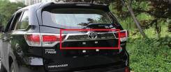 Накладка на дверь багажника. Toyota Highlander