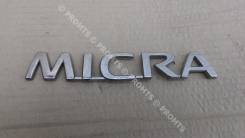 Эмблема багажника. Nissan Micra, K12