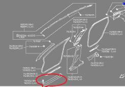 Накладка на порог. Nissan Teana, TNJ32, J32, PJ32 Двигатели: QR25DE, VQ35DE, VQ25DE